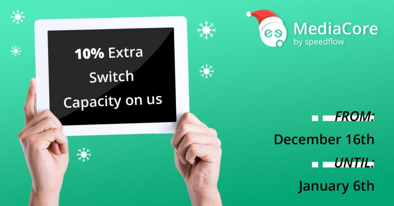 Holiday Gift: 10% Extra MediaCore Capacity on us!