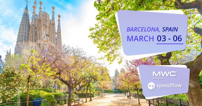 Speedflow Team at MWC 25 in Barcelona