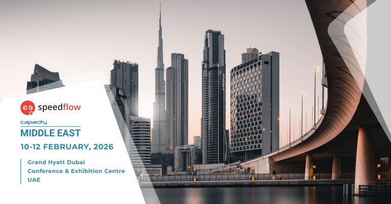 Speedflow Team looking forward to Capacity ME 2026 in Dubai 