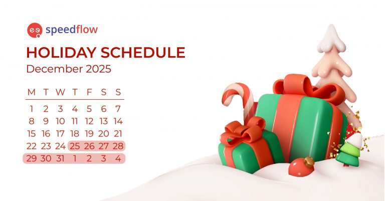 Holiday Schedule, Season 2025